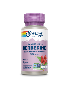 Berberine Solaray, 60 capsule vegetale, Secom