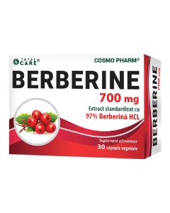 Berberina, 700 mg, 30 capsule, Cosmopharm