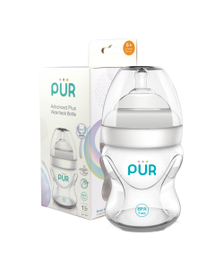 Biberon Advanced cu gura larga, 150ml, PUR 
