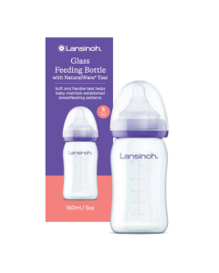 Biberon de sticla, 160ml, Lansinoh