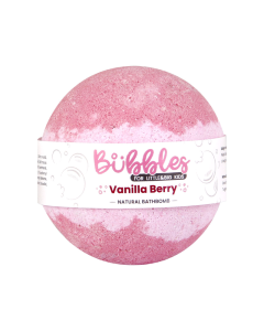 Bubbles Bila de baie copii Vanilla Berry, 115g