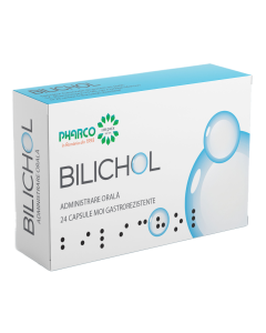 Bilichol, 24 capsule moi gastrorezistente, Pharco