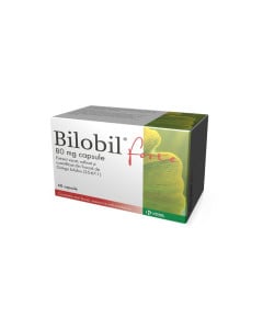 Bilobil Forte, 80 mg, 60 capsule, Krka