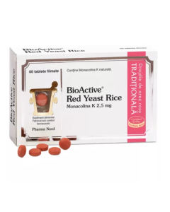 BioActive Red Yeast Rice, 60 tablete, Pharma Nord