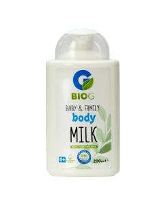 Lapte de corp organic Baby&Family,  200 ml, BIO G 