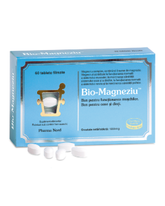Bio-Magneziu, 60 tablete, Pharma Nord