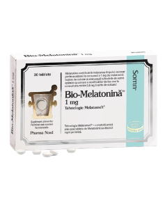 Bio-Melatonina 1 mg Melatomelt, 30 tablete, Pharma Nord