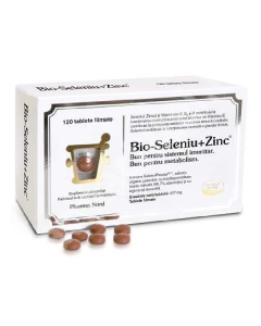 Bio-Seleniu + Zinc, 120 tablete, Pharma Nord