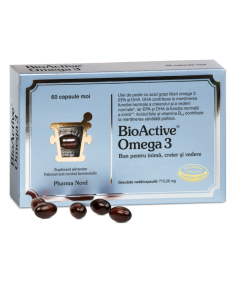 BioActive Omega 3, 60 capsule, Pharma Nord