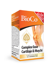 Complex Oase Cartilaje Mușchi cu condroitina, 120 comprimate, BioCo