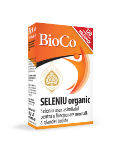 Seleniu Organic, 120 comprimat, BioCo