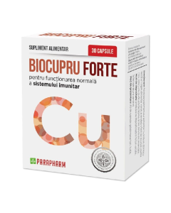 BioCupru Forte, 30 capsule, Parapharm