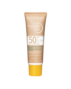 Fluid Cover Touch Photoderm, SPF50+, nuanta aurie, 40 g, Bioderma
