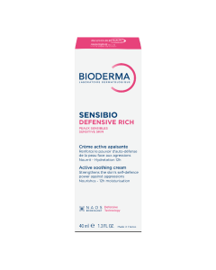 Crema calmanta Sensibio Defensive Rich, 40 ml, Bioderma