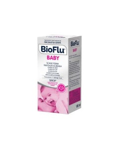 Bioflu baby sirop, 120 mg/5 ml, 100 ml, Biofarm