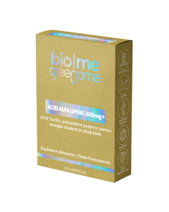 Acid Alfa Lipoic 600mg, 30 capsule, Biome