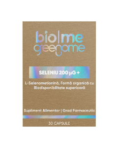 Seleniu (l-selenometionina) 200μg+, 30 capsule, Biome