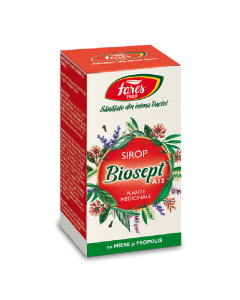 Fares Biosept sirop miere si propolis, A13, 100 ml
