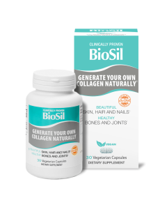 Colagen natural, 30 capsule vegane, Biosil