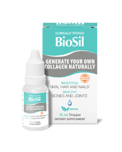 Colagen natural picaturi, 15 ml, Biosil