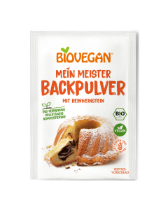 Praf de copt cu amidon bio din Tapioca, 3*17g, Biovegan