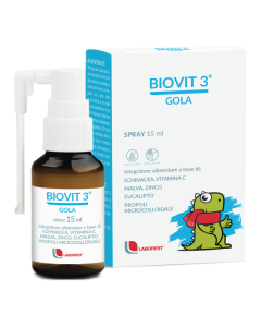 Biovit 3 Gola Spray, 15 ml, Laborest