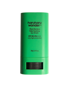 Stick de fata cu factor de protectie SPF 50+ PA++++ Black Bamboo Daily Soothing, 20 g, Haruharu Wonder