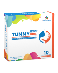 Tummy Bleu Kids, 10 plicuri, Bleu Pharma