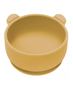 Bol din silicon Little Bear, 6 luni+, Honey, Appekids