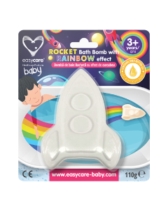 Bomba de baie cu efect de curcubeu, Unicorn,110 g, Easycare Baby