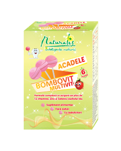 Acadea Bombovit Multi, 6g, 6 acadele, Naturalis