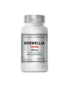 Extract de tamaie Boswellia Serrata, 500 mg, 30 capsule vegetale, Cosmo Pharm