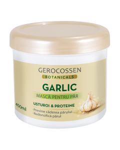 Masca pentru par cu usturoi si proteine Botanicals, 450 ml, Gerocossen
