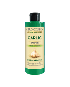 Sampon anti-cadere Usturoi si Proteine, Botanicals, 400 ml, Gerocossen