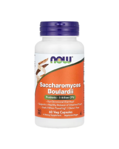 Saccharomyces Boulardii, 60 capsule vegetale, Now Foods