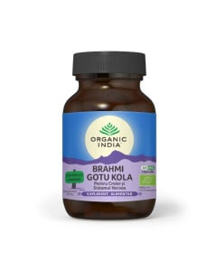 Brahmi Gotu Kola Sistemul Nervos si Deficit de Atentie, 60 capsule, Organic India