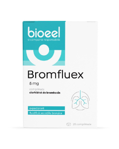 Bromfluex 8 mg, 25 comprimate, Bioeel