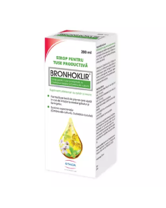 Sirop pentru tuse productiva Bronhoklir, 200 ml, Stada
