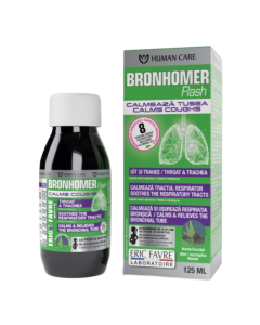 Bronhomer Flash Sirop, 125 ml, Eric Favre Wellness