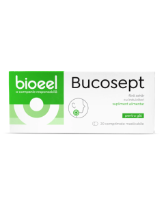 Bucosept, 20 comprimate masticabile, Bioeel