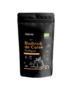 Budinca de caise Bio fara gluten, 100 g, Niavis