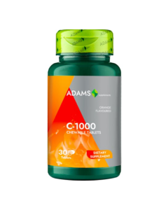 Vitamina C 1000, 30 tablete, Adams