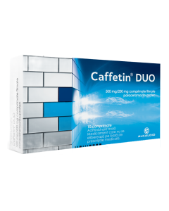 Caffetin Duo, 500 mg/200 mg, 10 comprimate, Alkaloid