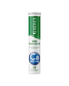 Calciu, 500 mg, 20 comprimate efervescente, Beres