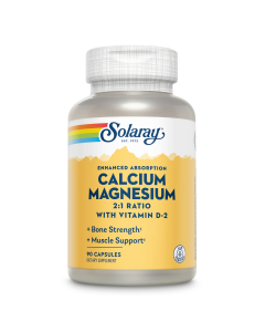 Secom Calcium Magnesium cu vitamina D, 90 comprimate
