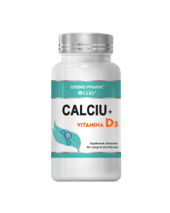 Calciu+Vitamina D3, 30 tablete, Cosmo Pharm