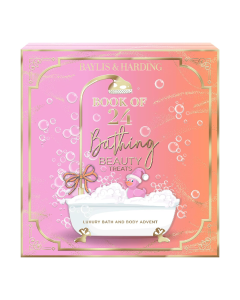 Calendar de advent, Jojoba, Vanilla & Almond Oil Luxury, 24 piese, Baylis & Harding