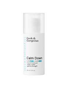 Lotiune exfolianta Calm Down, 30 ml, Geek & Gorgeous
