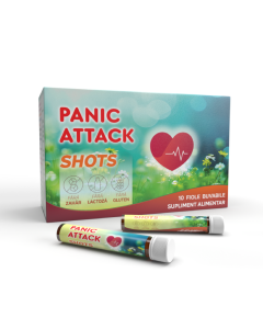 CalmTime Panic Attack, 10 fiole buvabile, Justin Pharma