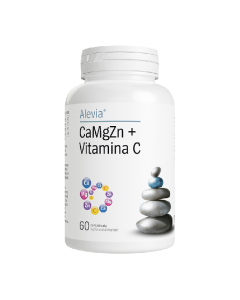 CaMgZn + Vitamina C, 60 comprimate, Alevia